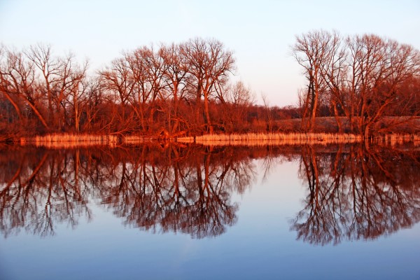 Spring Sunset Glow I by Deb Oppermann
